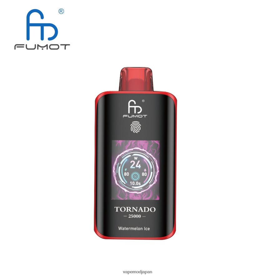 Vape おすすめ - スイカ氷 Fumot Tornado 25000 使い捨て電子タバコ 6B0RVV12