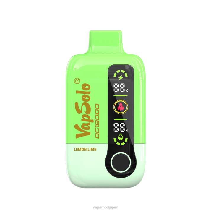Vape ニコチン - レモンライム 4BXT2 VapSolo dg18000