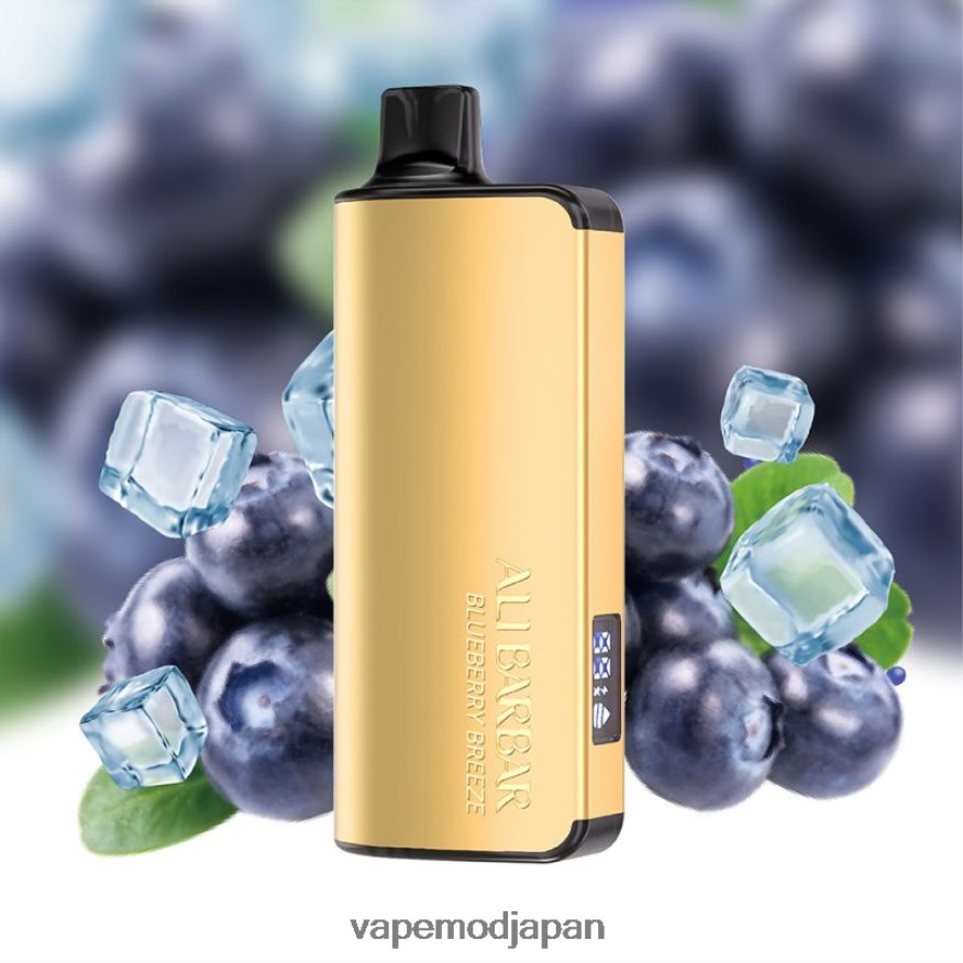 Vape リキッド - Alibarbar Ingot 20000 使い捨て電子タバコ ブルーベリーブリーズ 22X0BB32