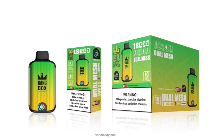Vape ニコチン - Bang Box 18000パフ L4044889 マンゴーピーチスイカ