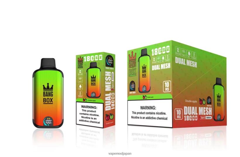 Vape おすすめ - Bang Box 18000パフ L4044893 ダブルアップル