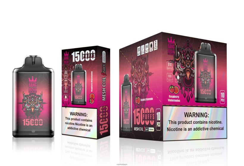 Vape おすすめ - Bang Box s1-15000パフ L40448105 ラズベリースイカ