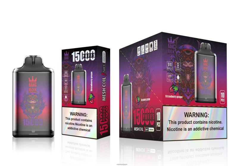 Vape おすすめ - Bang Box s1-15000パフ L40448111 いちごぶどう