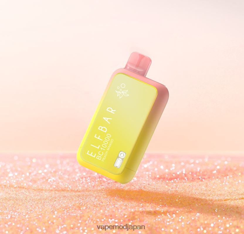Vape ニコチン - ELFBAR BC10000 使い捨てベイプのサンユニットエディション ピーチマンゴー 2R2T208