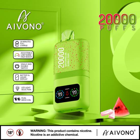Vape Japan - スイカ風船ガム Aivono AIM magic 20000 2B8R82