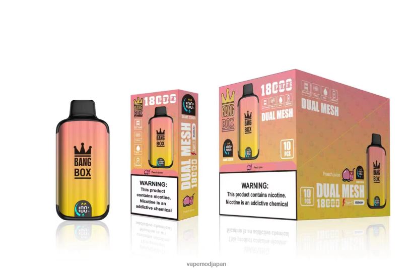 Vape Japan - Bang Box 18000パフ L4044891 桃ジュース