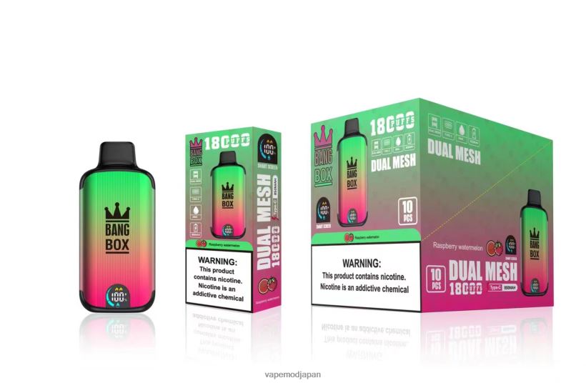 Vape Japan - Bang Box 18000パフ L4044897 ラズベリースイカ