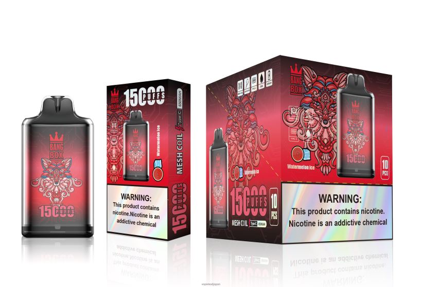 Vape Japan - Bang Box s1-15000パフ L40448106 スイカ氷
