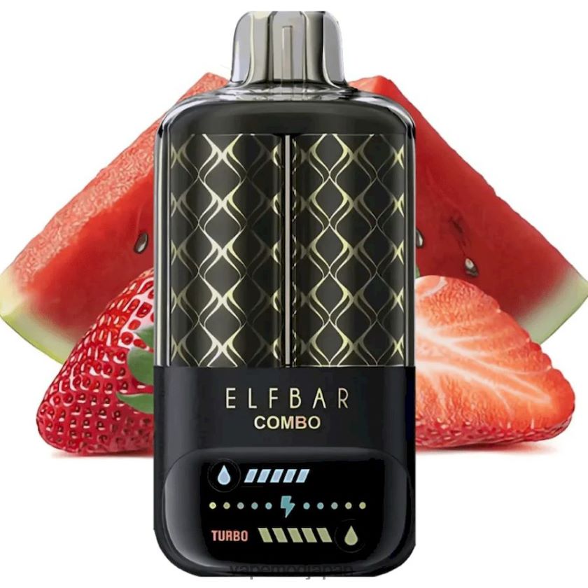Vape Japan - Elf Bar Combo 25000 スイカとイチゴ 40JXH210