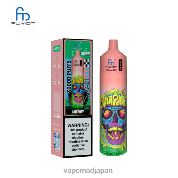 Vape Japan - Fumot Tornado 30,000 の音楽 チェリー 8VXB67