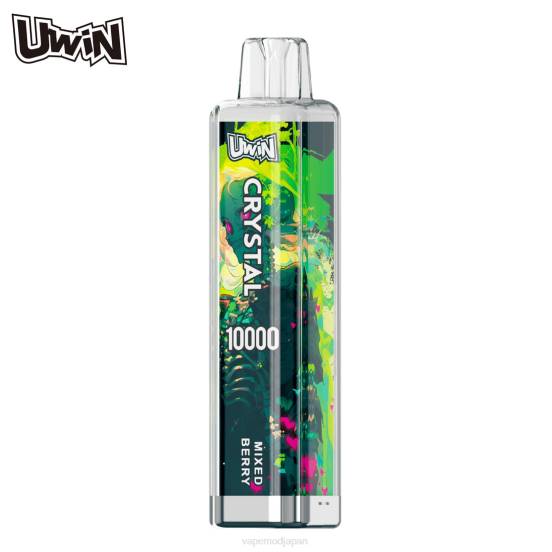 Vape Japan - ミックスベリー UWIN CRYSTAL 10000 使い捨て電子タバコ 2B8R379