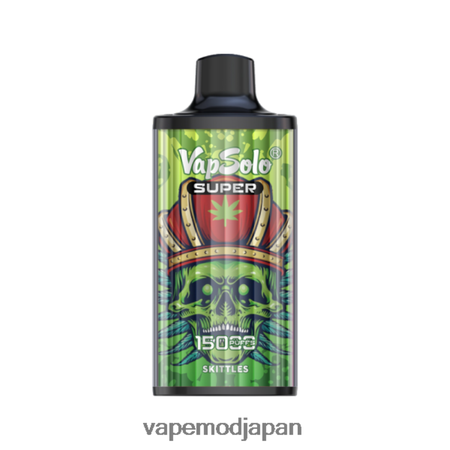 Vape Japan - Vapsolo SUPER 使い捨て電子タバコ スキットルズ 22X0BB133