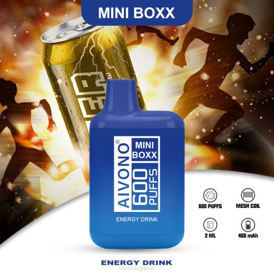 Vape おすすめ - エナジードリンク Aivono AIM MINI BOXX 600 2B8R237