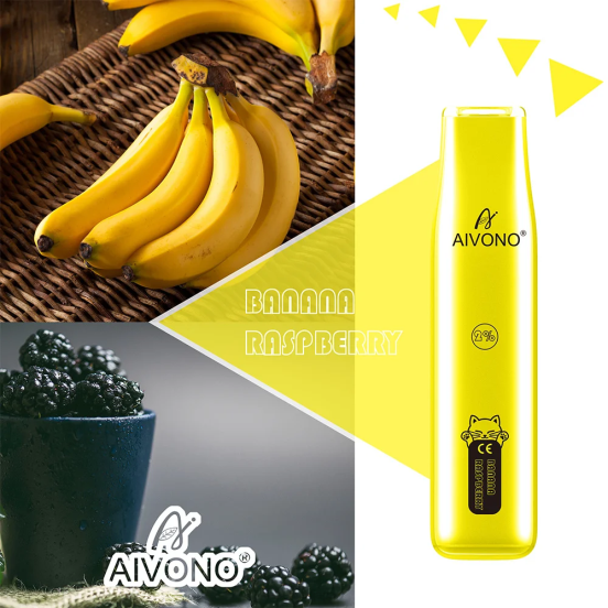 Vape Japan - バナナ ラズベリー Aivono AIM CAT 400 2B8R334
