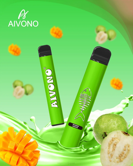 Vape Japan - マンゴーグアバ Aivono AIM FISHBONE 600 2B8R283
