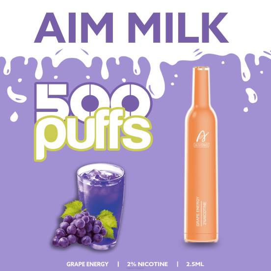 Vape Japan - ブドウのエネルギー Aivono AIM MILK 500 2B8R265
