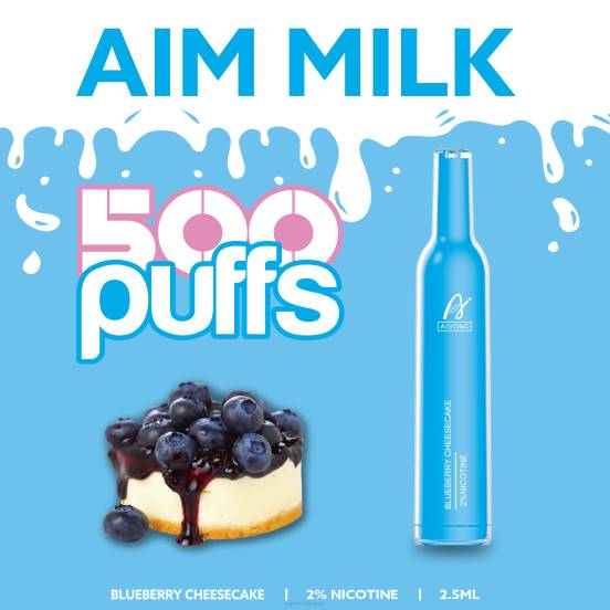 Vape Japan - ブルーベリーチーズケーキ Aivono AIM MILK 500 2B8R274