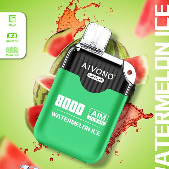 Vape おすすめ - スイカ氷 Aivono AIM CLEAR 8000 2B8R204