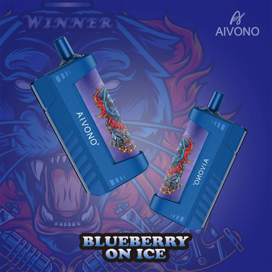 Vape おすすめ - 氷上のブルーベリー Aivono AIM WINNER 5000 2B8R123