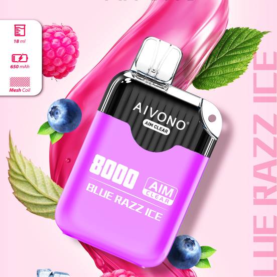 Vape Japan - ブルーラズアイス Aivono AIM CLEAR 8000 2B8R202