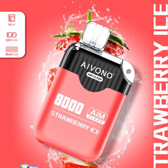 Vape Japan - ストロベリーアイス Aivono AIM CLEAR 8000 2B8R205