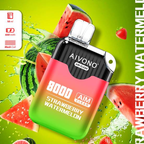 Vape Japan - イチゴスイカ Aivono AIM CLEAR 8000 2B8R208