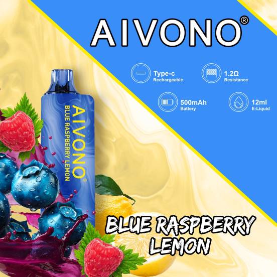 Vape Japan - ブルーベリー ラズベリー レモン Aivono AIM GUN 7000 2B8R109