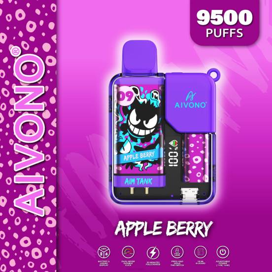 Vape Japan - アップルベリー Aivono AIM TANK 9500 2B8R43