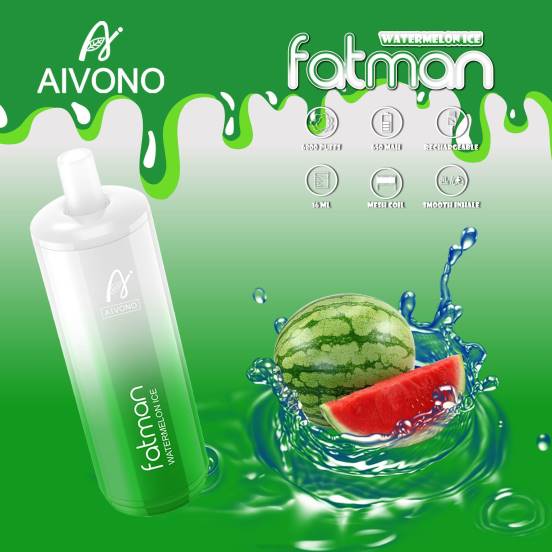 Vape Japan - スイカ氷 Aivono FATMAN 6800 2B8R28