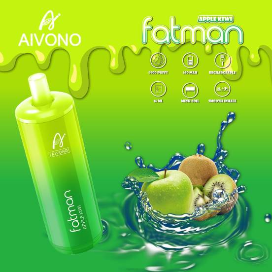 Vape Japan - アップルキウイ Aivono FATMAN 6800 2B8R31
