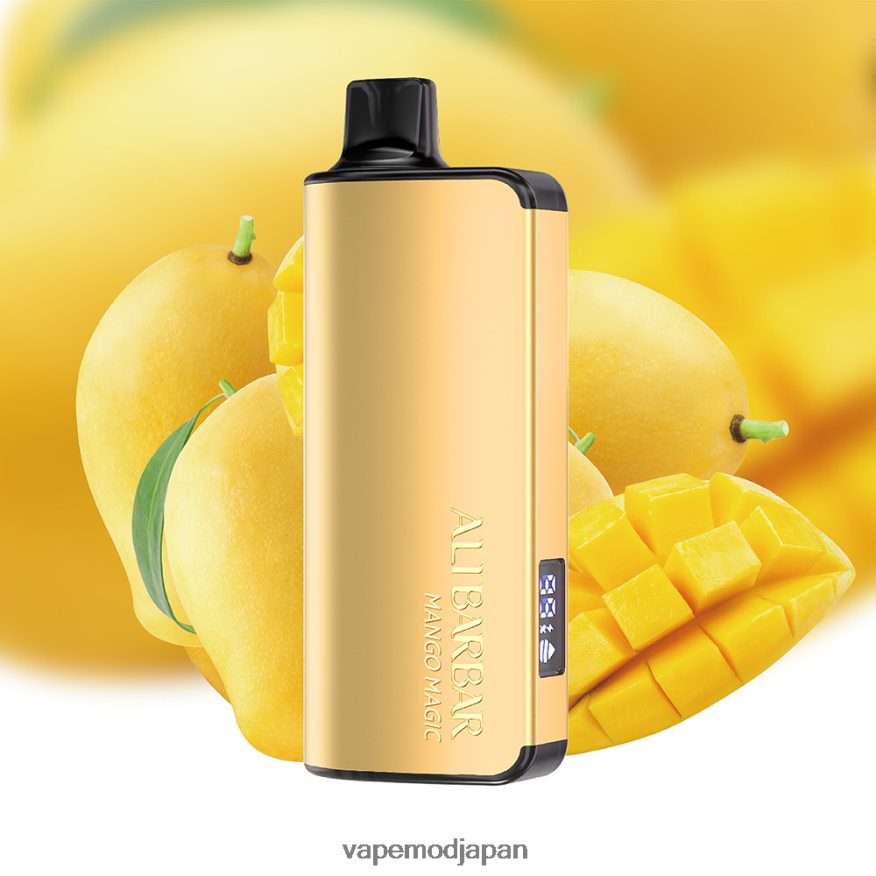 Vape Japan - Alibarbar Ingot 9000 使い捨て電子タバコ マンゴーマジック 22X0BB29