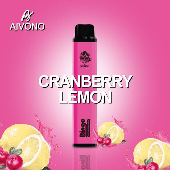 Vape ニコチン - クランベリーレモン Aivono AIM BINGO 4000 2B8R140