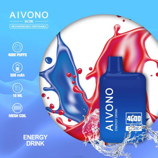 Vape おすすめ - エナジードリンク Aivono AIM BOXX 4000 2B8R225