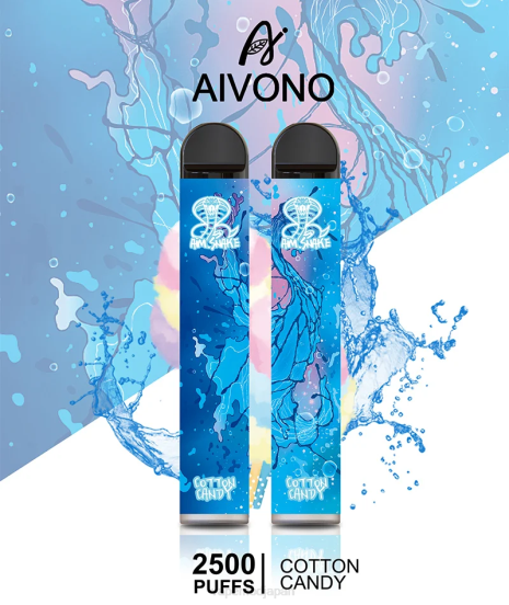 Vape おすすめ - 綿菓子 Aivono AIM SNAKE 2500 2B8R303