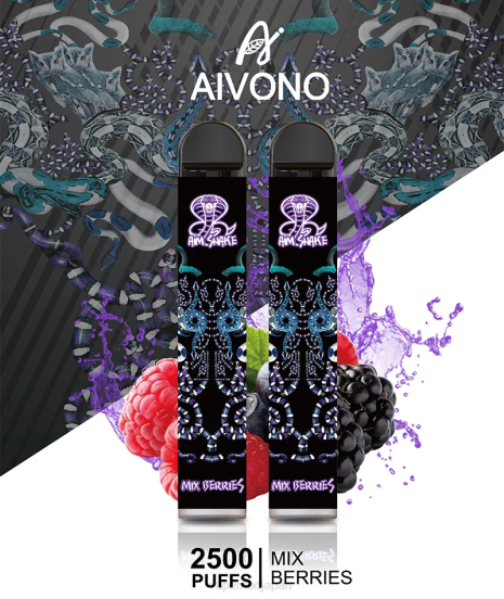 Vape おすすめ - ミックスベリー Aivono AIM SNAKE 2500 2B8R312