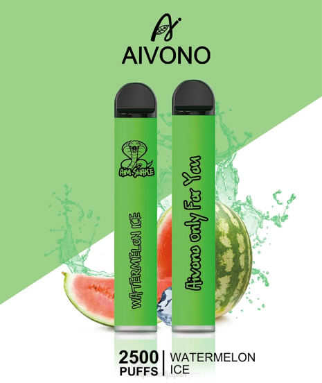 Vape おすすめ - スイカ氷 Aivono AIM SNAKE 2500 2B8R321