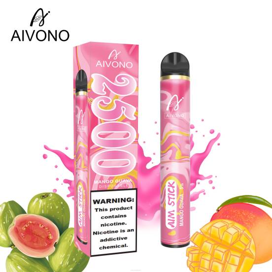 Vape ニコチン - マンゴーグアバ Aivono AIM STICK 2500 2B8R146