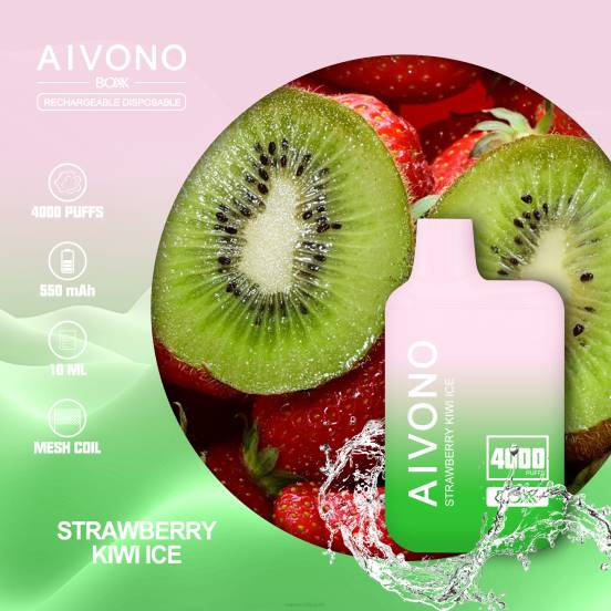 Vape Japan - ストロベリーキウイアイス Aivono AIM BOXX 4000 2B8R229
