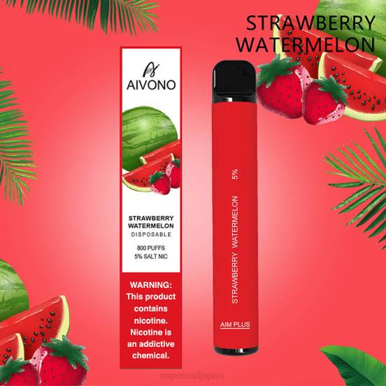 Vape Japan - イチゴスイカ Aivono AIM PLUS 800 2B8R196