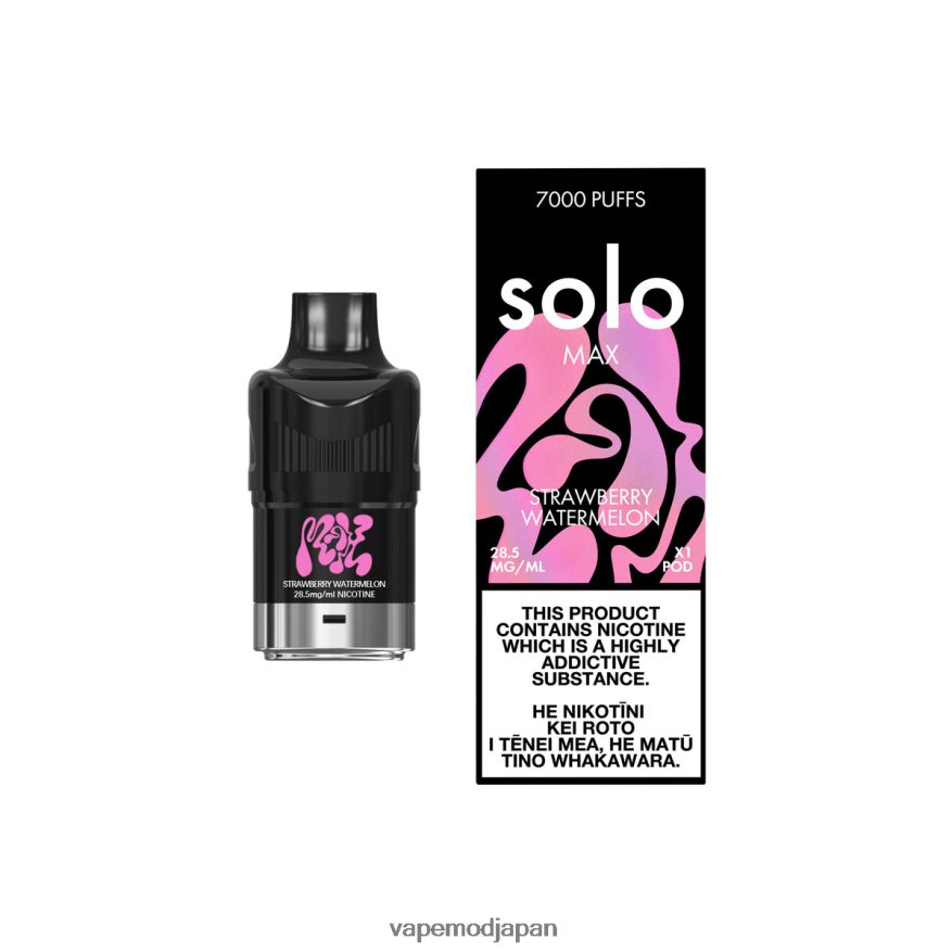 Vape Japan - Solo MAX ポッド B6N2FT88 イチゴスイカ