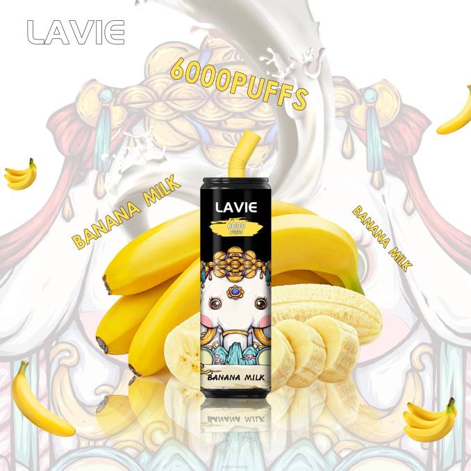 Vape Japan - バナナミルク T46B274 LAVIE Coke BAR 6000パフ