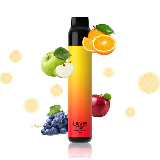 Vape Japan - グレープオレンジ T46B280 LAVIE BAR 5000 パフ - 最大