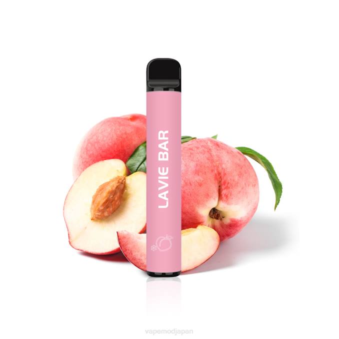 Vape Japan - ピーチアイス T46B325 LAVIE BAR 2%バージョン 800パフ