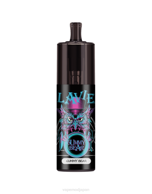 Vape Japan - グミベア T46B337 LAVIE COLOUR BAR 10000 パフのエアフロー制御