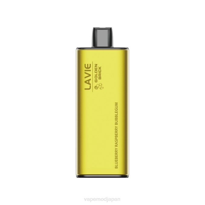 Vape Japan - ブルーベリー ラズベリー バブルガム T46B55 LAVIE GOLDEN BRICK 10000パフ