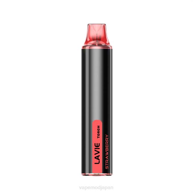 Vape ニコチン - いちご T46B137 LAVIE Torch 6000パフ