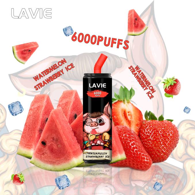 Vape おすすめ - スイカストロベリーアイス T46B267 LAVIE Coke BAR 6000パフ