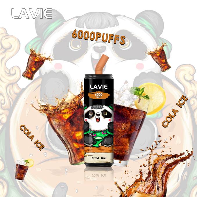 Vape おすすめ - コーラアイス T46B276 LAVIE Coke BAR 6000パフ