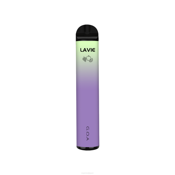 Vape おすすめ - ブドウ オレンジ リンゴ T46B306 LAVIE BAR 1600パフ