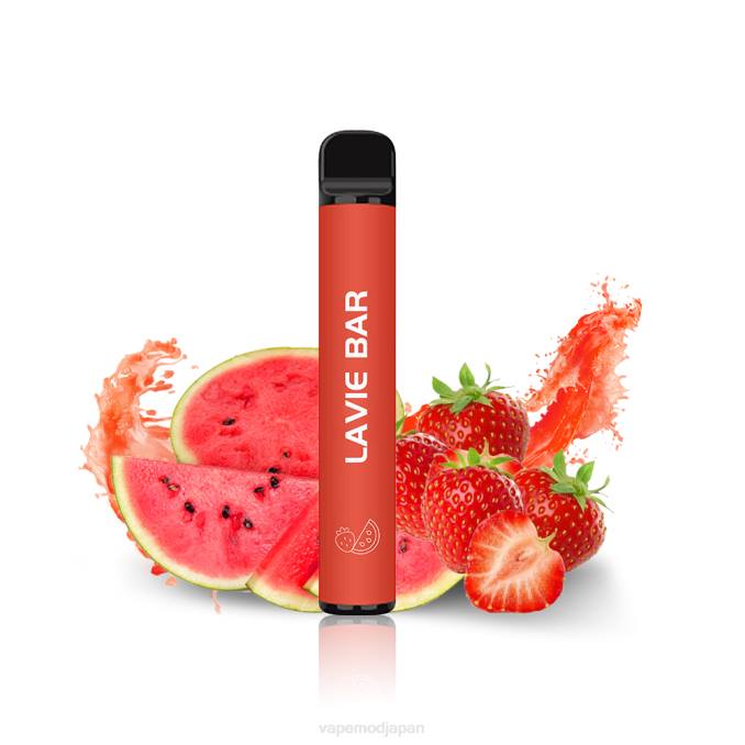 Vape おすすめ - スイカイチゴ T46B327 LAVIE BAR 2%バージョン 800パフ